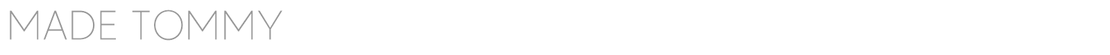MADE Tommy font preview